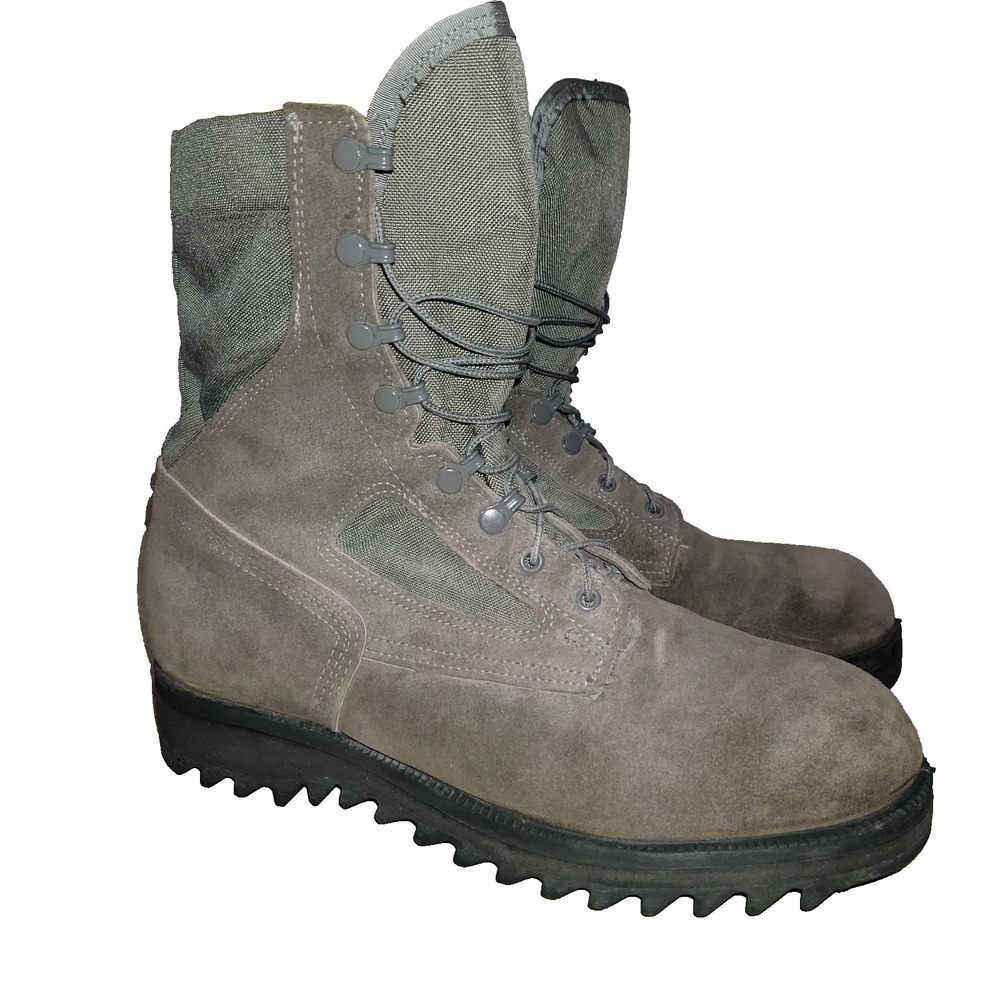 McRae AF Temp Weather Made In USA 6AFG Mens Green Tactical Boots 11.5R Gore-tex